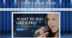 Desktop Screenshot of cindyssharptones.net