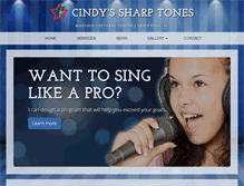 Tablet Screenshot of cindyssharptones.net